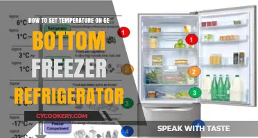 Mastering Your GE Bottom Freezer Fridge: A Temperature Setting Guide