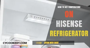 Easy Steps to Adjust Temperature on Hisense Refrigerator