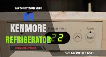 Mastering Your Kenmore Fridge: Easy Steps to Set Temperature