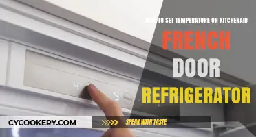 Mastering Your KitchenAid French Door Fridge Temperature Settings