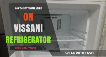 Easy Steps to Adjust Temperature on Your Vissani Fridge