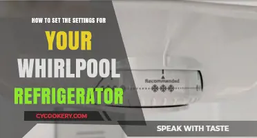 Mastering Your Whirlpool Fridge: A Step-by-Step Guide to Perfect Settings