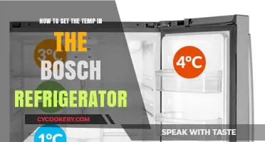 Mastering Your Bosch Fridge: A Simple Guide to Perfect Temps