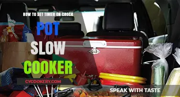 Setting Timers for Your Crock Pot Slow Cooker