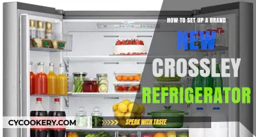 Effortless Chill: Setting Up Your New Crossley Refrigerator