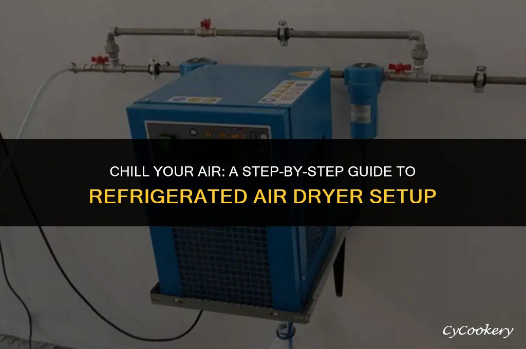 how to set up a refrigerated air dryer
