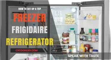 Effortless Setup: Top Freezer Frigidaire Refrigerator Installation Guide