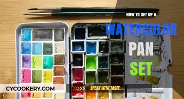 Setting Up Your First Watercolor Pan Set