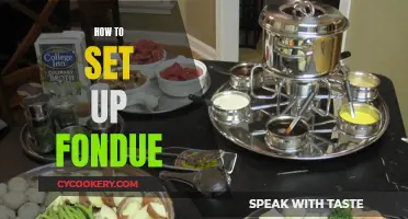 Setting Up Fondue: A Step-by-Step Guide for Beginners