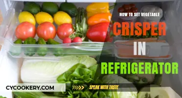 Mastering Your Fridge: Tips for Setting the Vegetable Crisper
