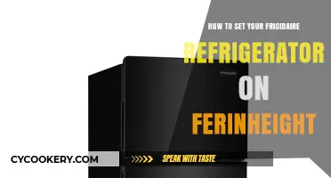 Chill Out: Easy Steps to Set Your Frigidaire Fridge to Fahrenheit