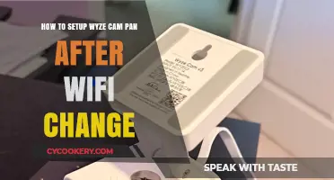 Setting Up Wyze Cam Pan After a Wi-Fi Change