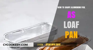 Shaping Aluminum Foil as a Loaf Pan: Easy Steps