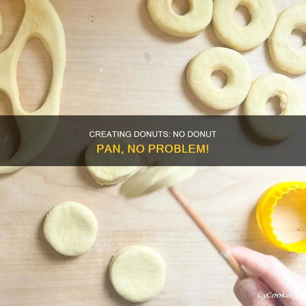 how to shape donuts without donut pan