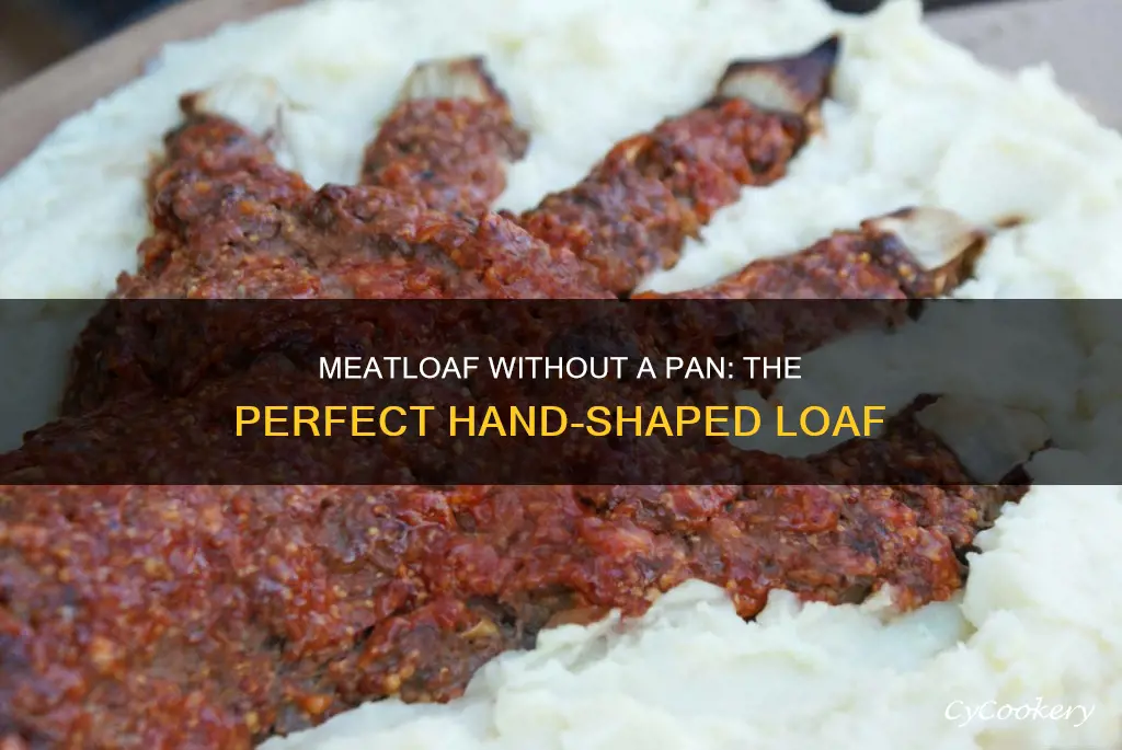 how to shape meatloaf without pan