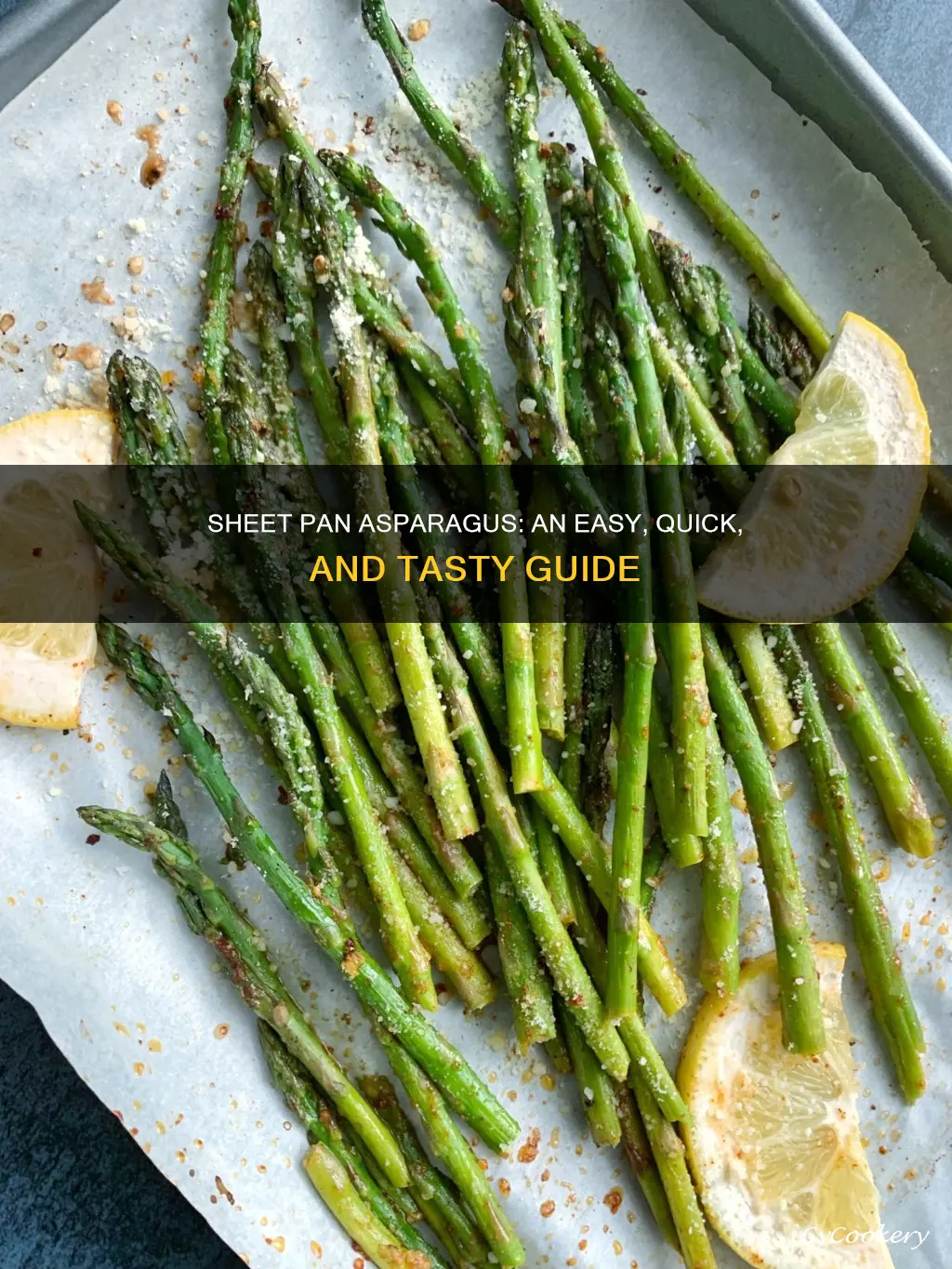 how to sheet pan asparagus
