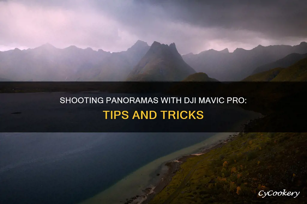 how to shoot in pano dji mavic pro