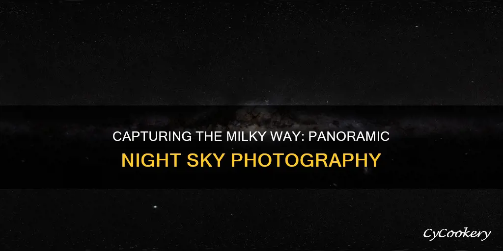 how to shoot pano milky way