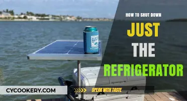 Quick Guide: Safely Powering Off Your Refrigerator Without Unplugging