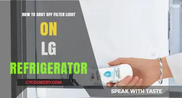 Easy Steps to Disable Filter Light on LG Fridge