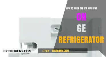 Easy Steps to Disable the Ice Maker on Your GE Fridge