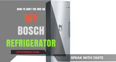 Quick Guide: Disabling IWD on Your Bosch Fridge