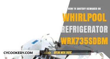 Quick Guide: Disabling the Ice Maker on Whirlpool WRX735SDBM00