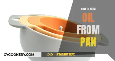 Skimming Oil from Pan: Easy, Quick, and Efficient Methods