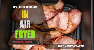 Crispy, Slow-Cooked Bacon: The Air Fryer Method