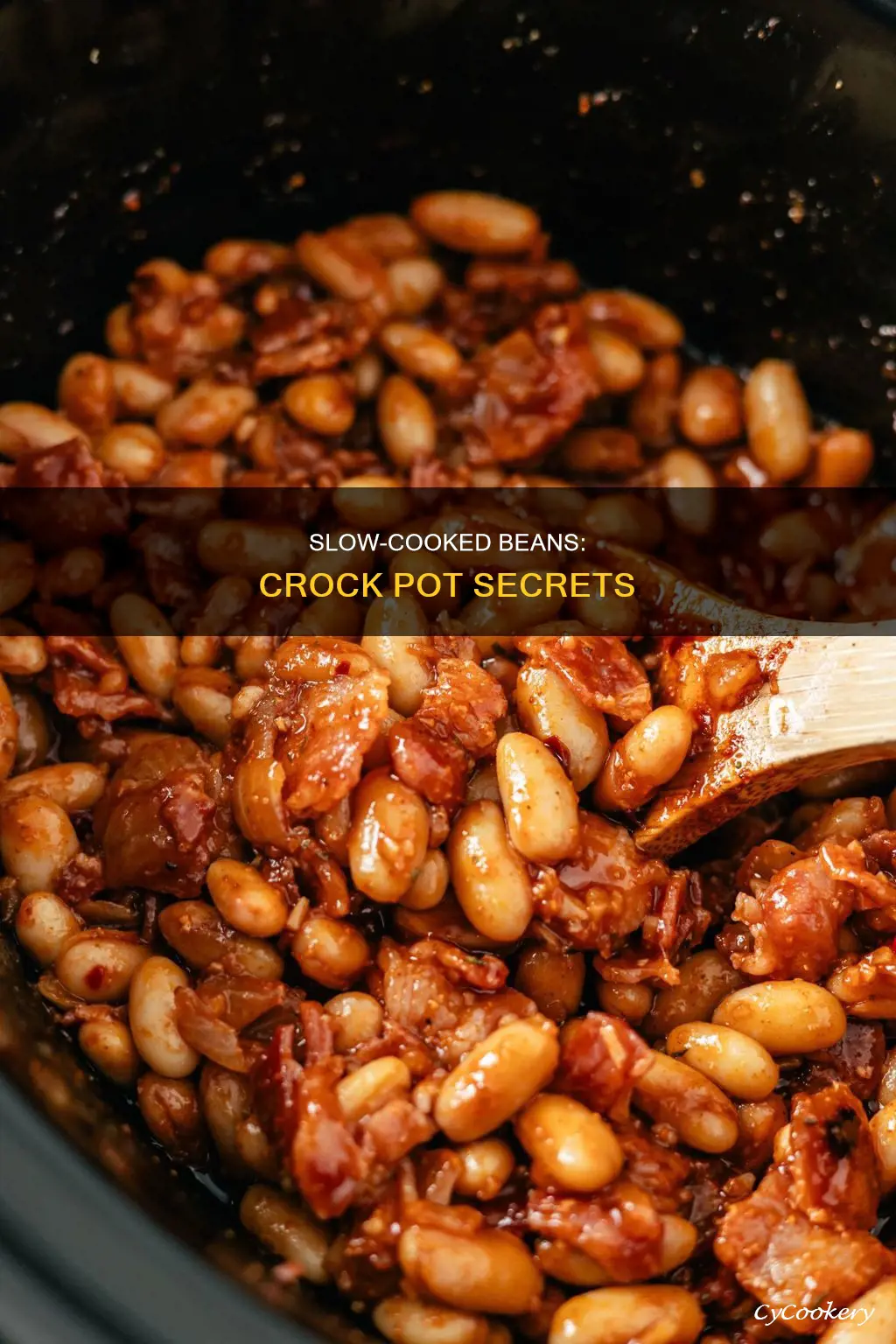 how to slow cook beans in crock pot