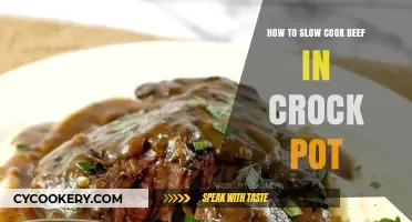 Slow-Cooked Crock Pot Beef: Tender, Flavorful, Easy
