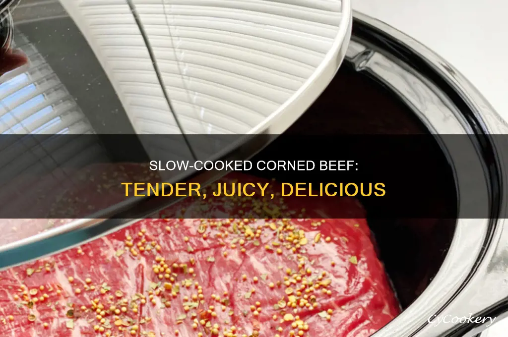 how to slow cook corned beef in a pot