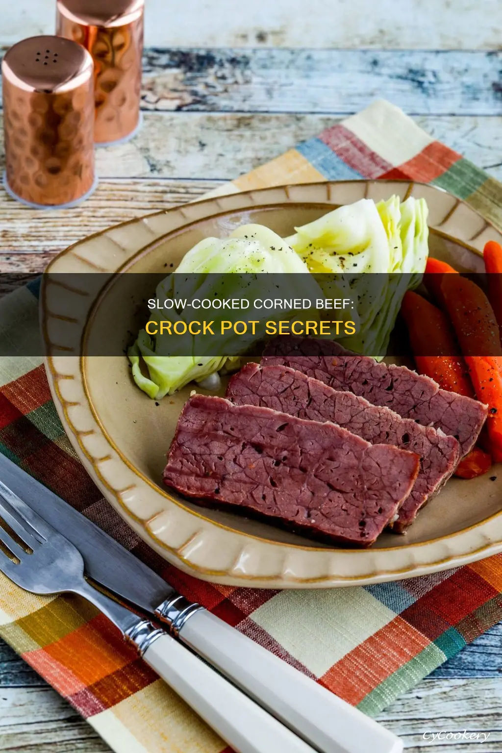 how to slow cook corned beef in crock pot