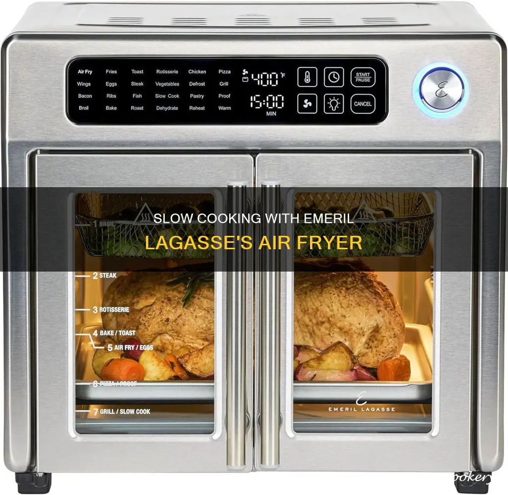 how to slow cook in emeril lagasse air fryer
