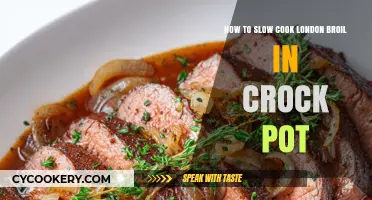Slow-Cooked London Broil: Crock Pot Perfection