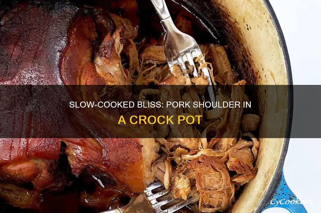 how to slow cook pork shoulder crock pot