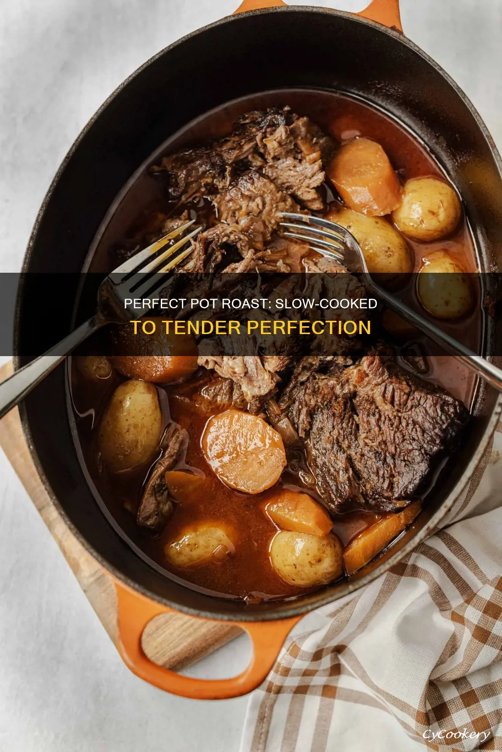 how to slow cook pot roast in oven