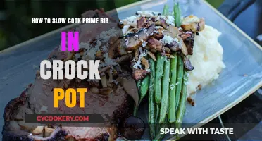 Slow-Cooked Prime Rib: Crock Pot Perfection