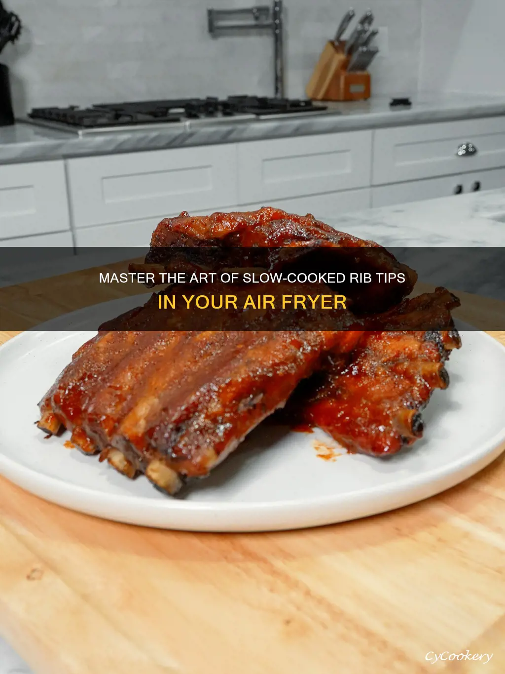 how to slow cook rib tips in air fryer