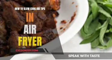 Slow-Cooked Rib Tips: Air Fryer Magic