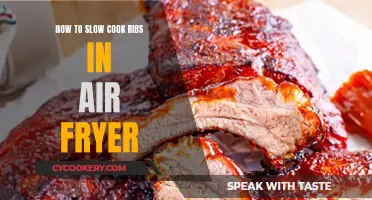 Slow-Cooked Ribs: Air Fryer Style