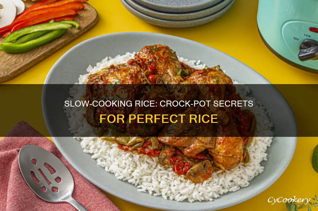 how to slow cook rice in crock pot