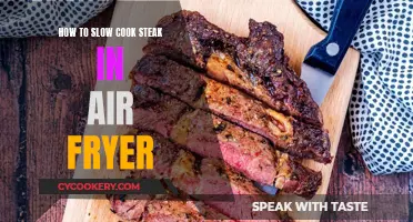 Slow-Cooked Steak Perfection with Your Air Fryer