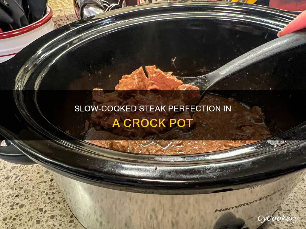 how to slow cook steak in crock pot