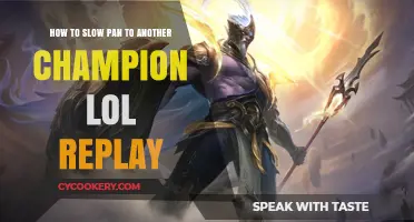 Mastering Slow Pans in LoL Replays