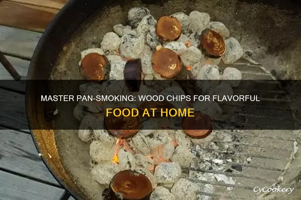 how to smoke food in a pan using wood chips
