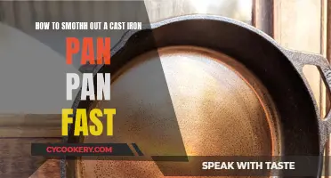 The Quick Fix: Smoothing Out a Cast Iron Pan