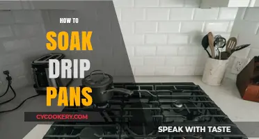 The Best Way to Soak Drip Pans