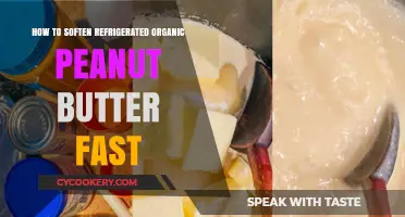 Quick Tips: Softening Refrigerated Organic Peanut Butter