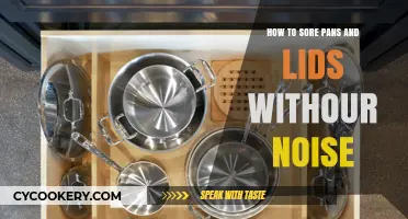 Quiet Kitchen: Store Pans and Lids Without Noise
